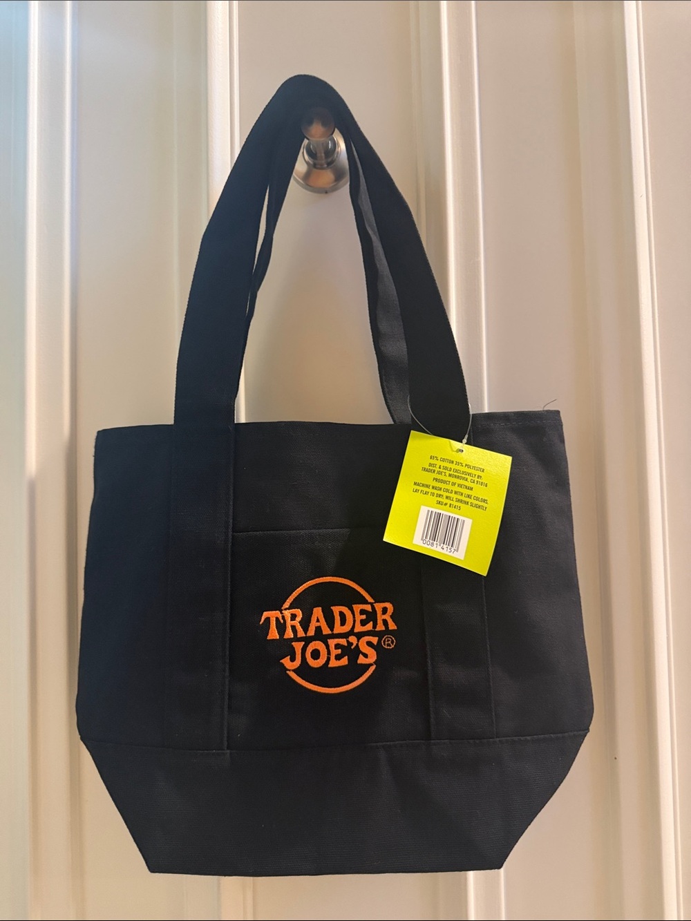 NWT Trader Joe’s Trick or Treat Mini Canvas Tote
